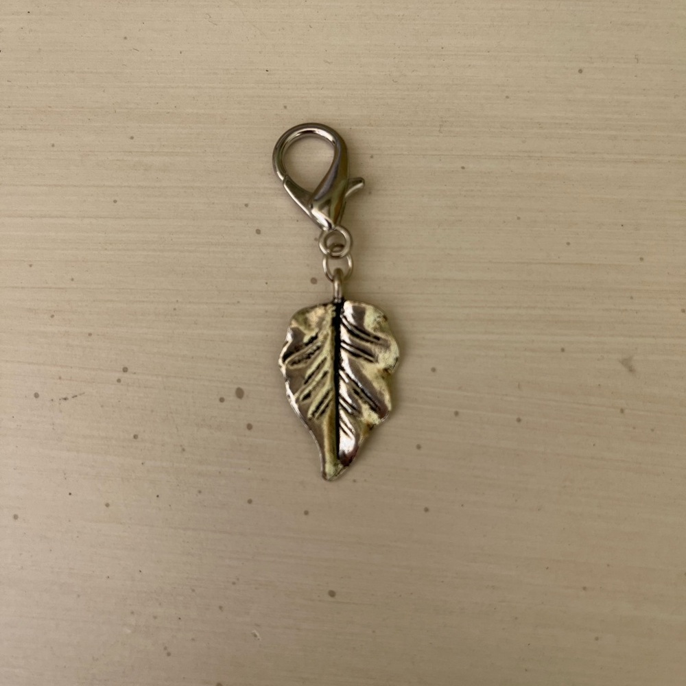 Leaf 🍁 pet collar charm